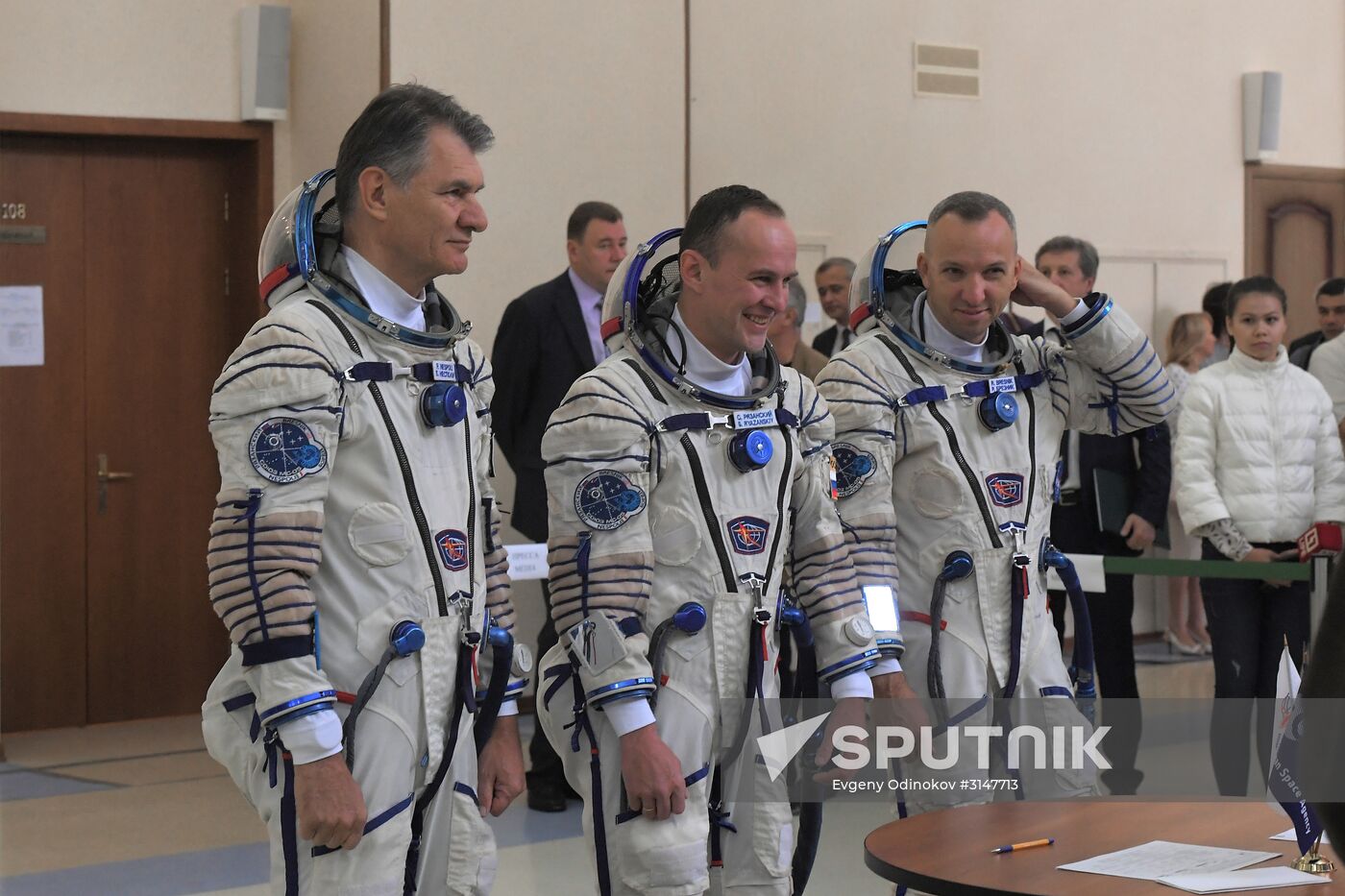 ISS-52/53 Mission Main Crew training in GCTC