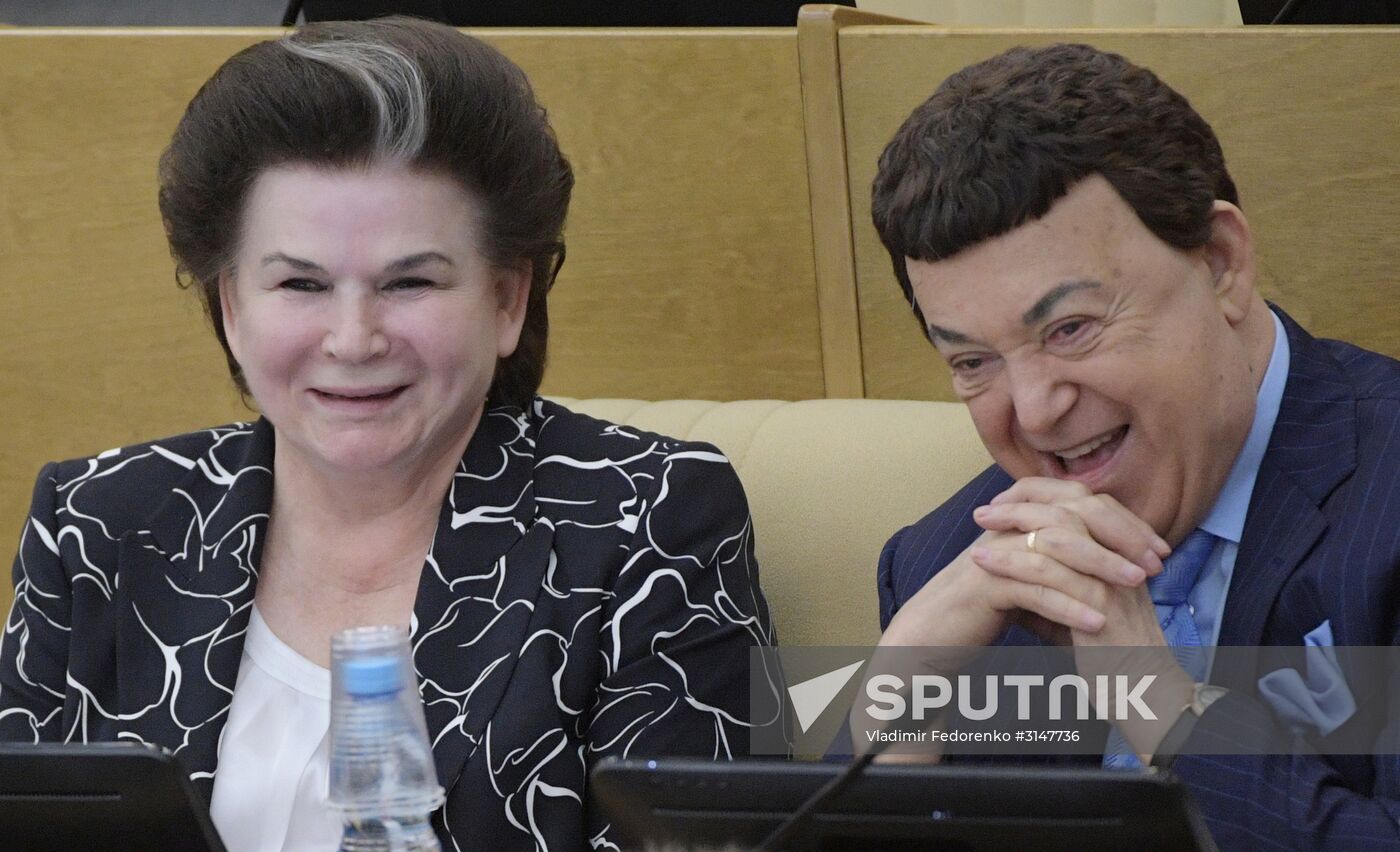 State Duma plenary meeting