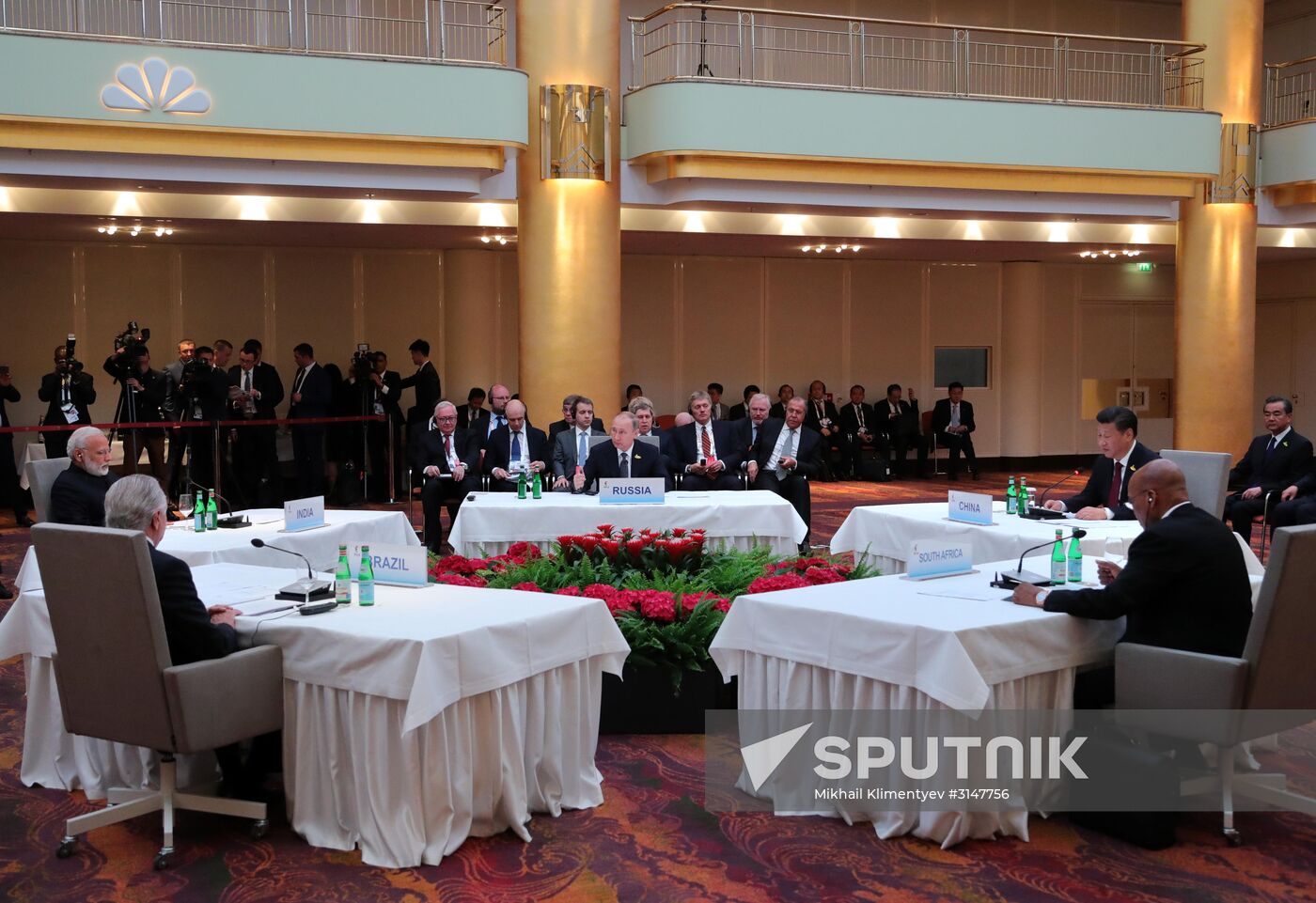 President Vladimir Putin attends G20 summit in Hamburg