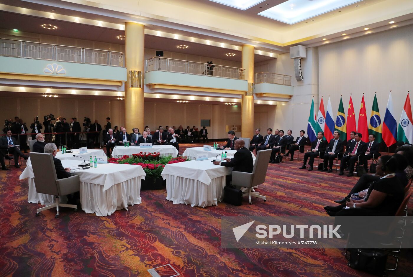 President Vladimir Putin attends G20 summit in Hamburg