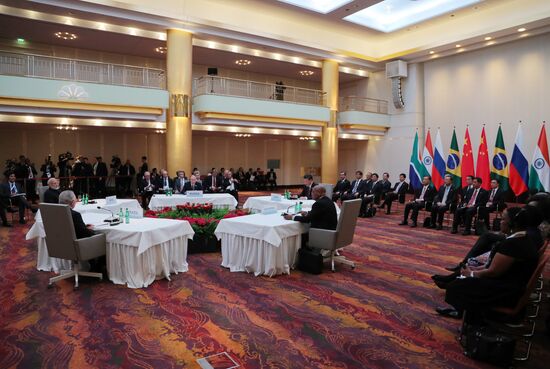 President Vladimir Putin attends G20 summit in Hamburg