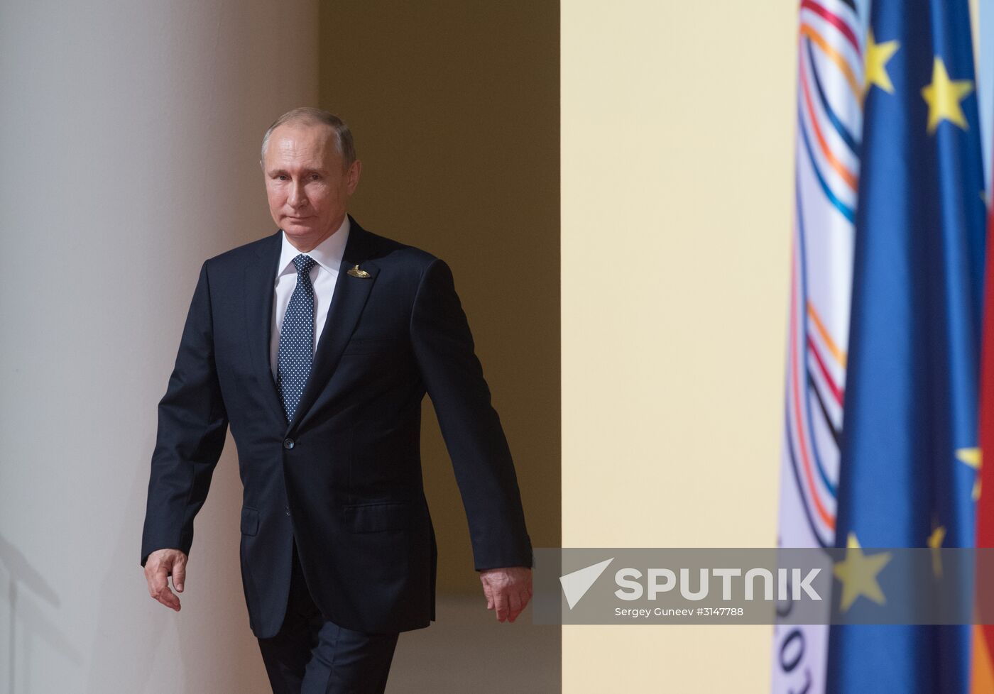 President Vladimir Putin attends G20 summit in Hamburg