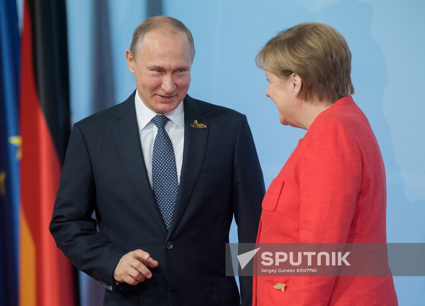President Vladimir Putin attends G20 summit in Hamburg
