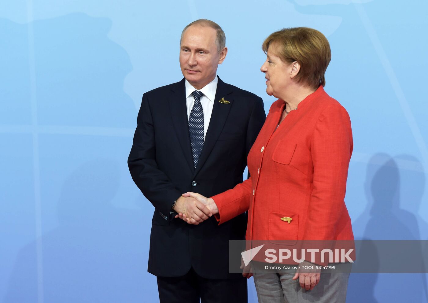 President Vladimir Putin attends G20 summit in Hamburg