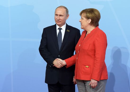 President Vladimir Putin attends G20 summit in Hamburg