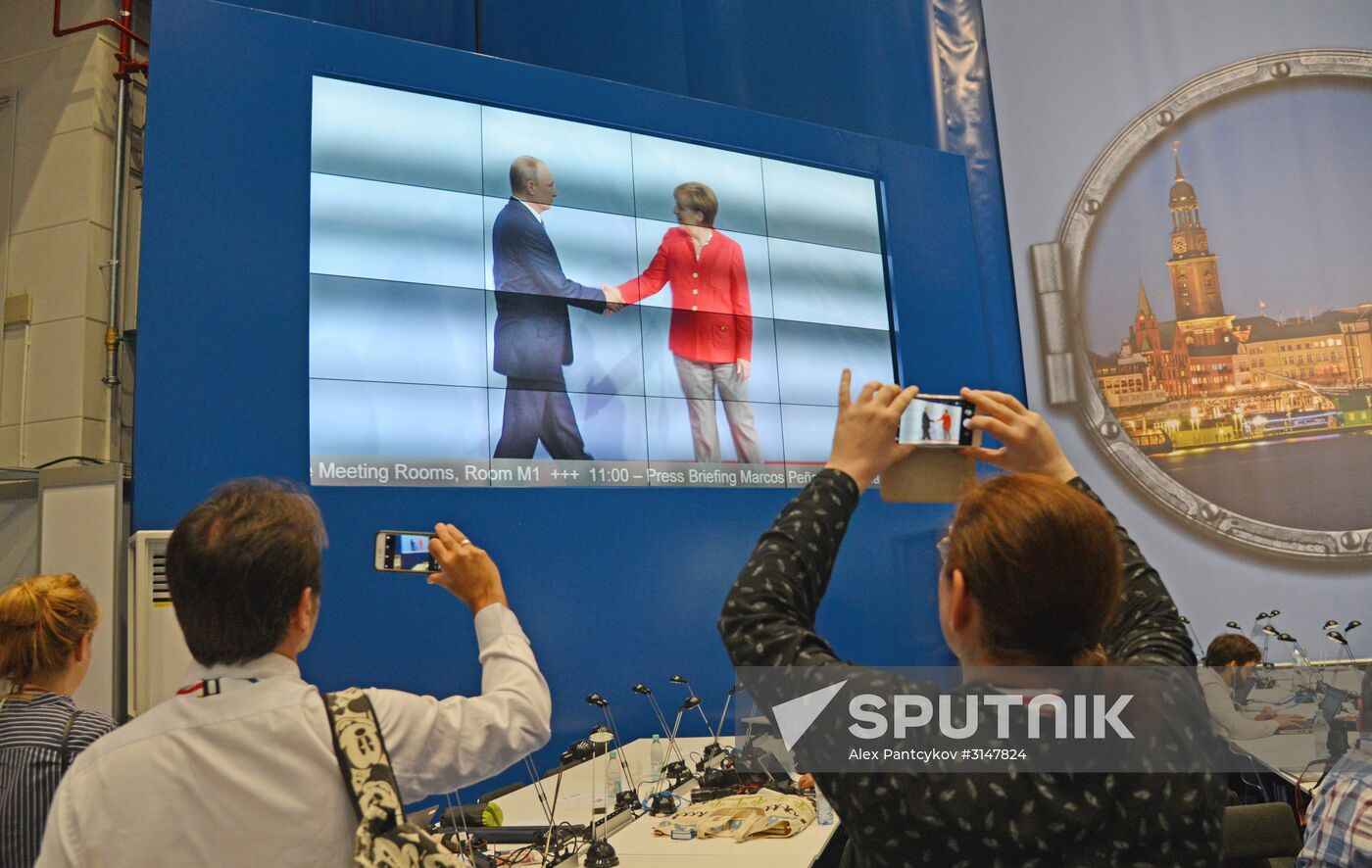 G20 summit in Hamburg