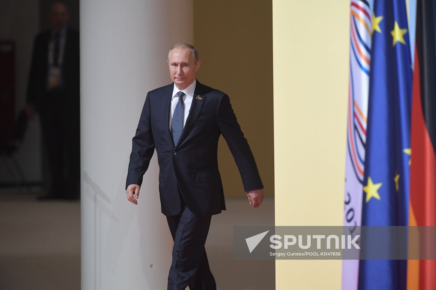 President Vladimir Putin attends G20 summit in Hamburg