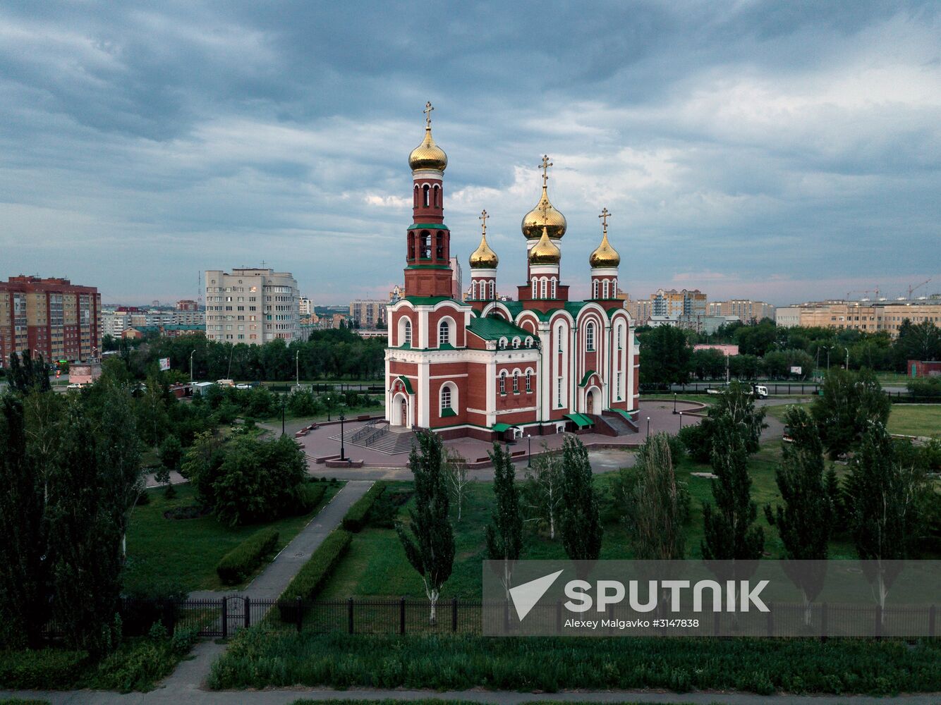 Russian cities. Omsk