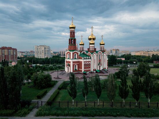 Russian cities. Omsk