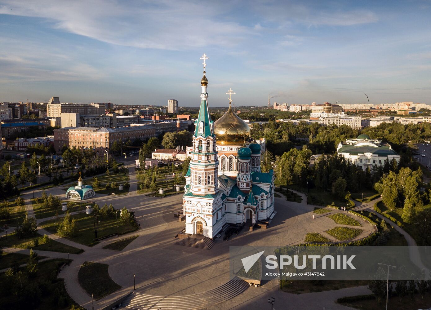 Russian cities. Omsk