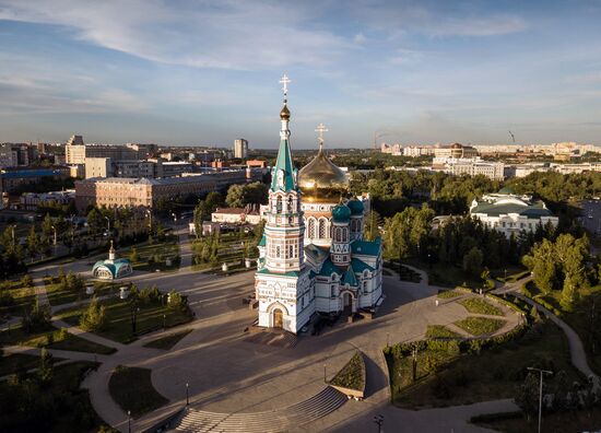 Russian cities. Omsk