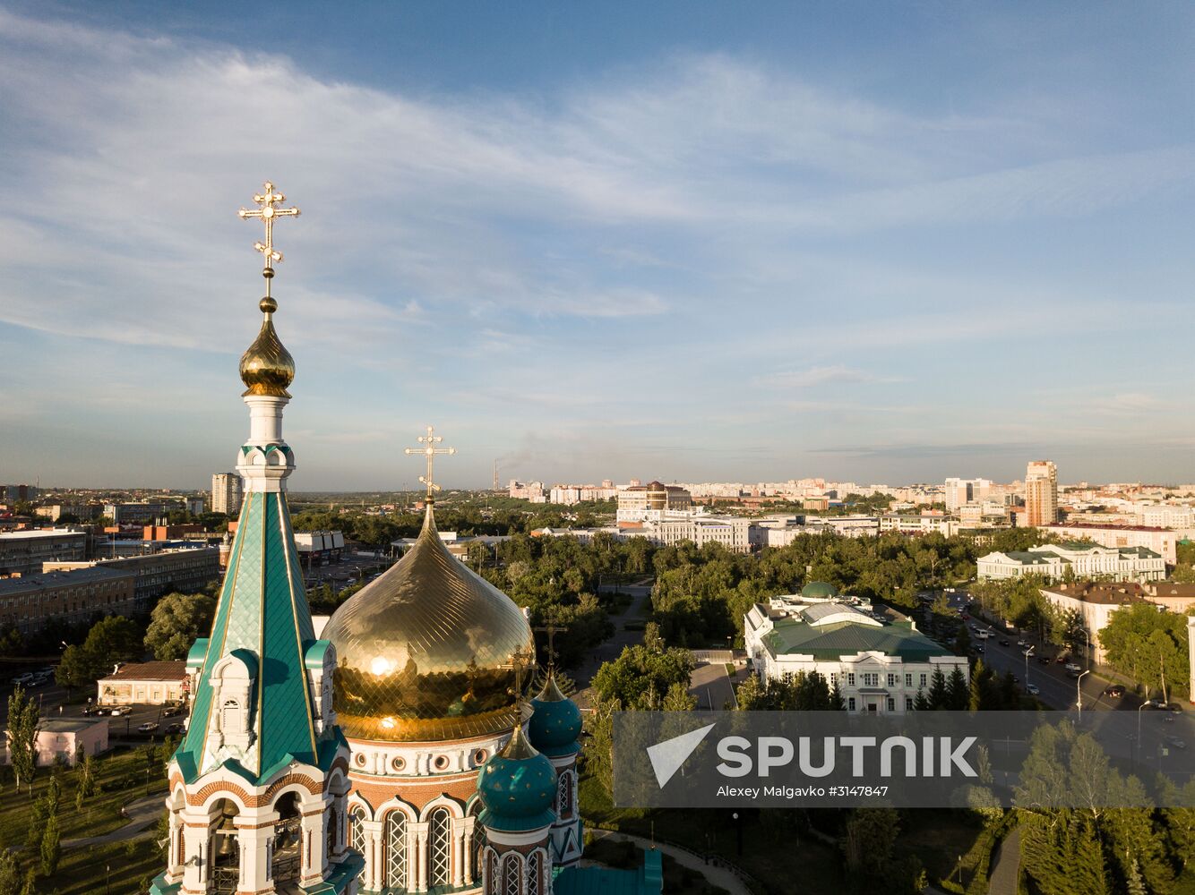 Russian cities. Omsk