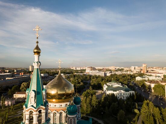 Russian cities. Omsk