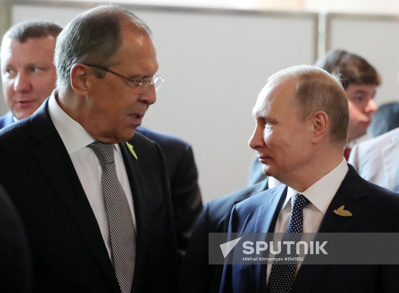 President Vladimir Putin attends G20 summit in Hamburg