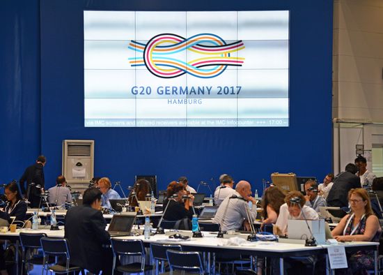 G20 summit in Hamburg