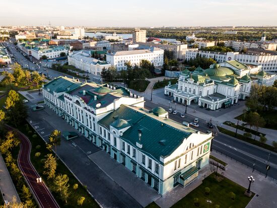 Russian cities. Omsk