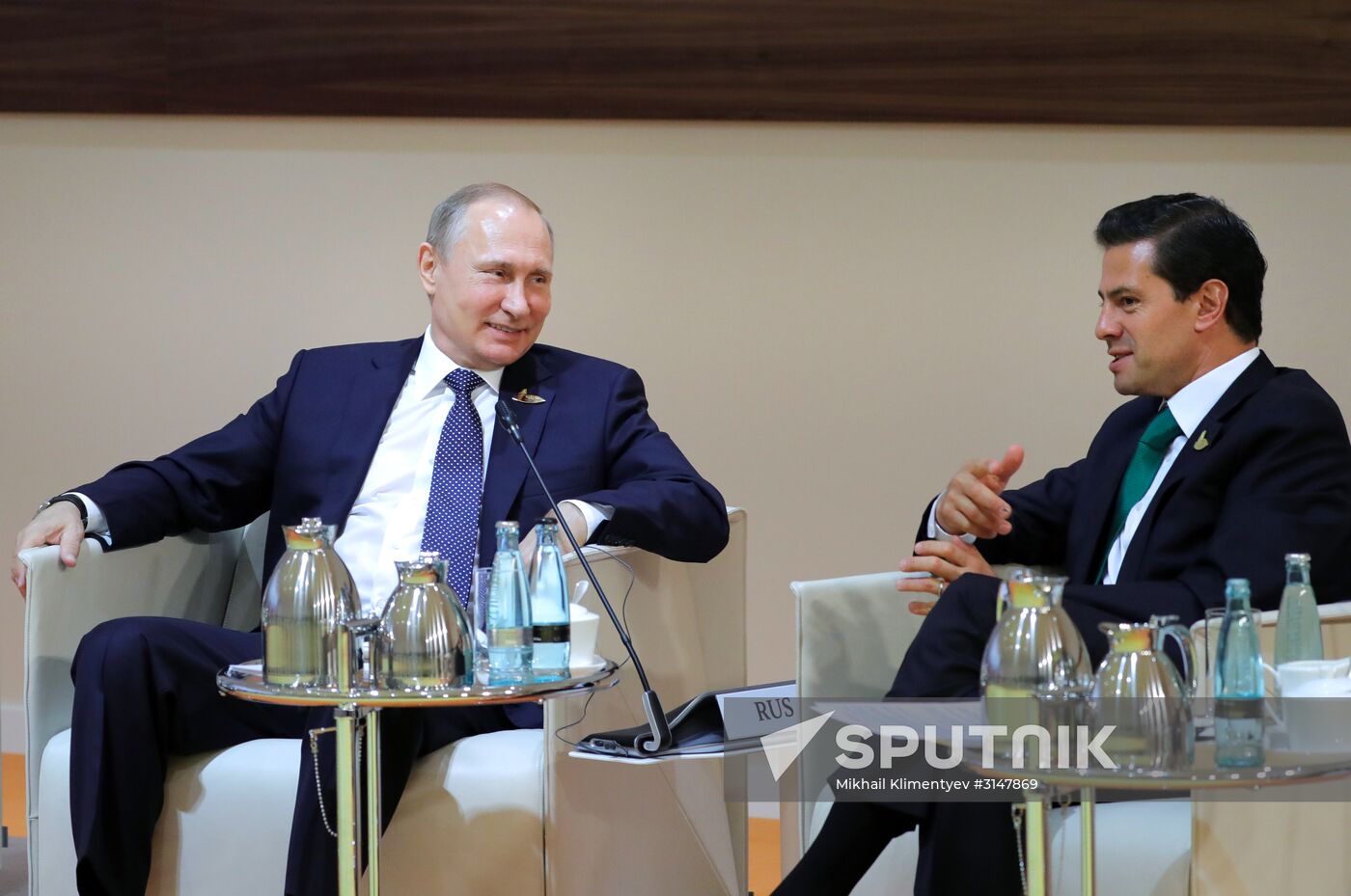 President Vladimir Putin attends G20 summit in Hamburg