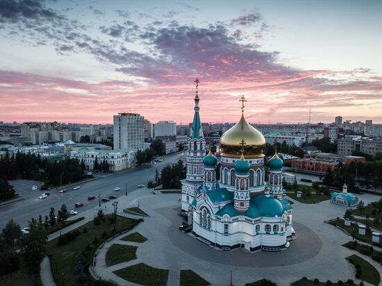 Russian cities. Omsk