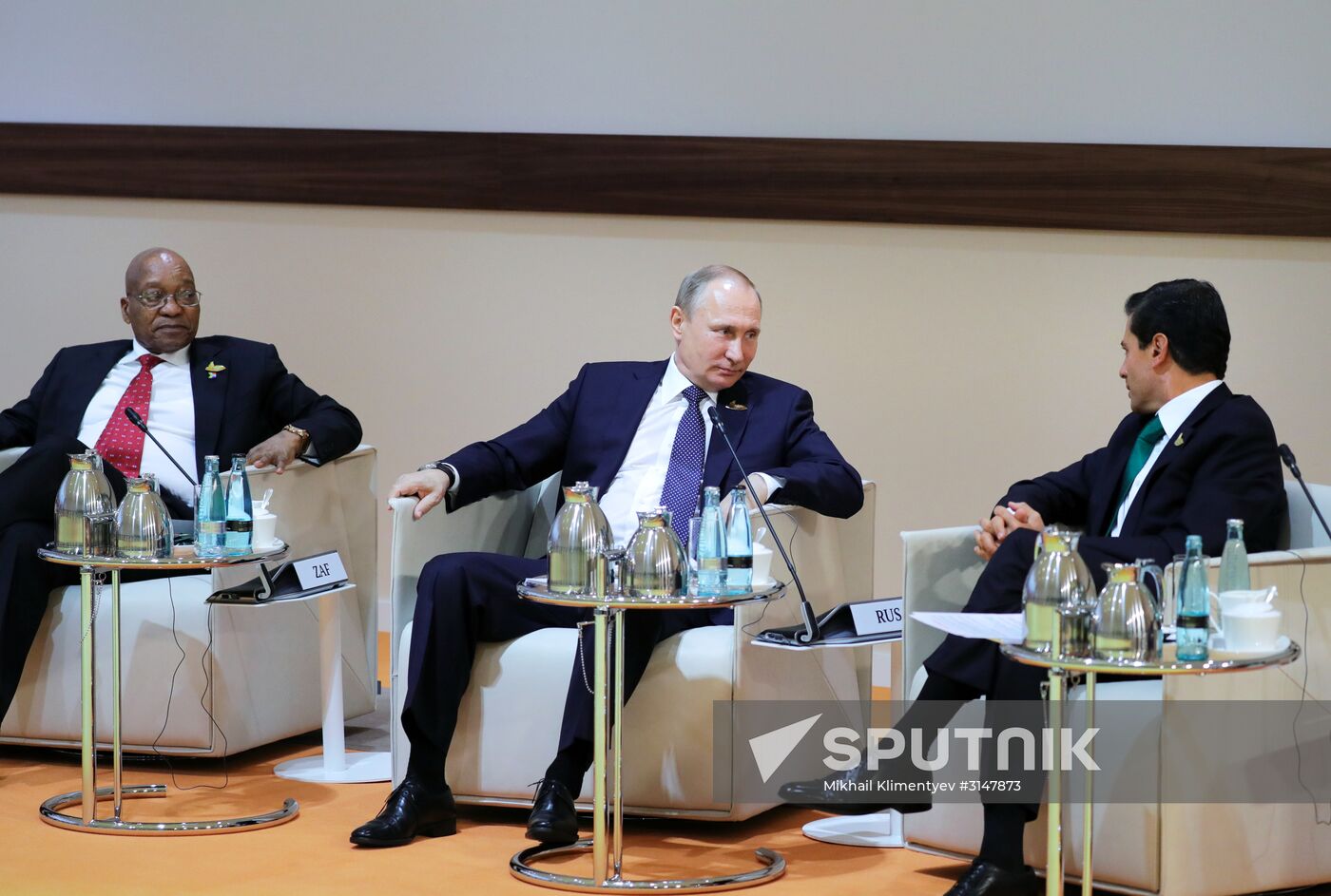 President Vladimir Putin attends G20 summit in Hamburg