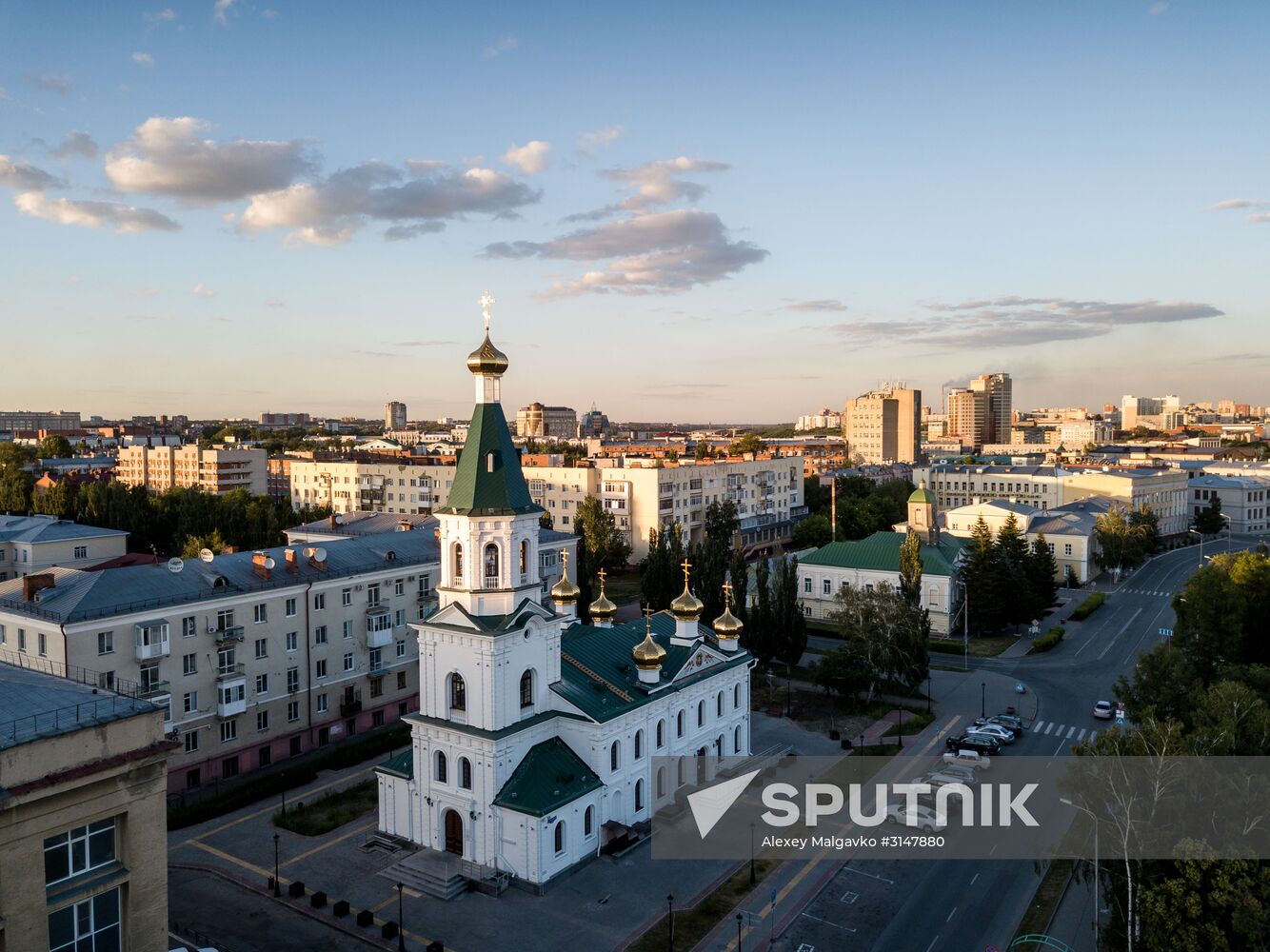Russian cities. Omsk