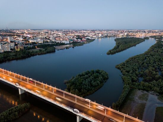 Russian cities. Omsk