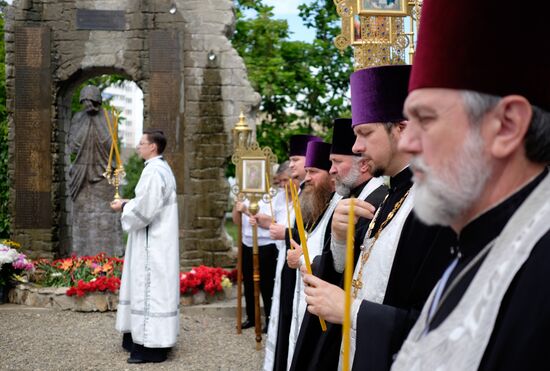 Memorial events for victims of 2012 flood in Krymsk