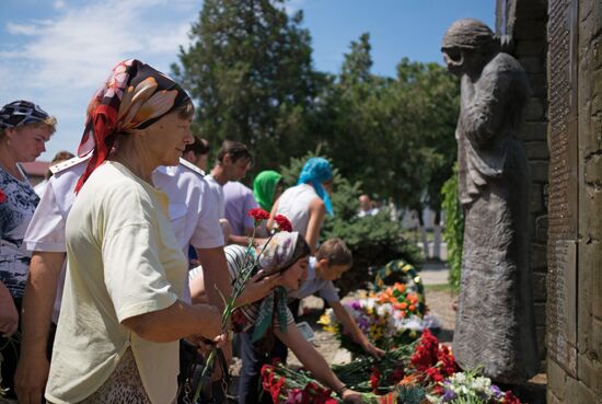 Memorial events for victims of 2012 flood in Krymsk