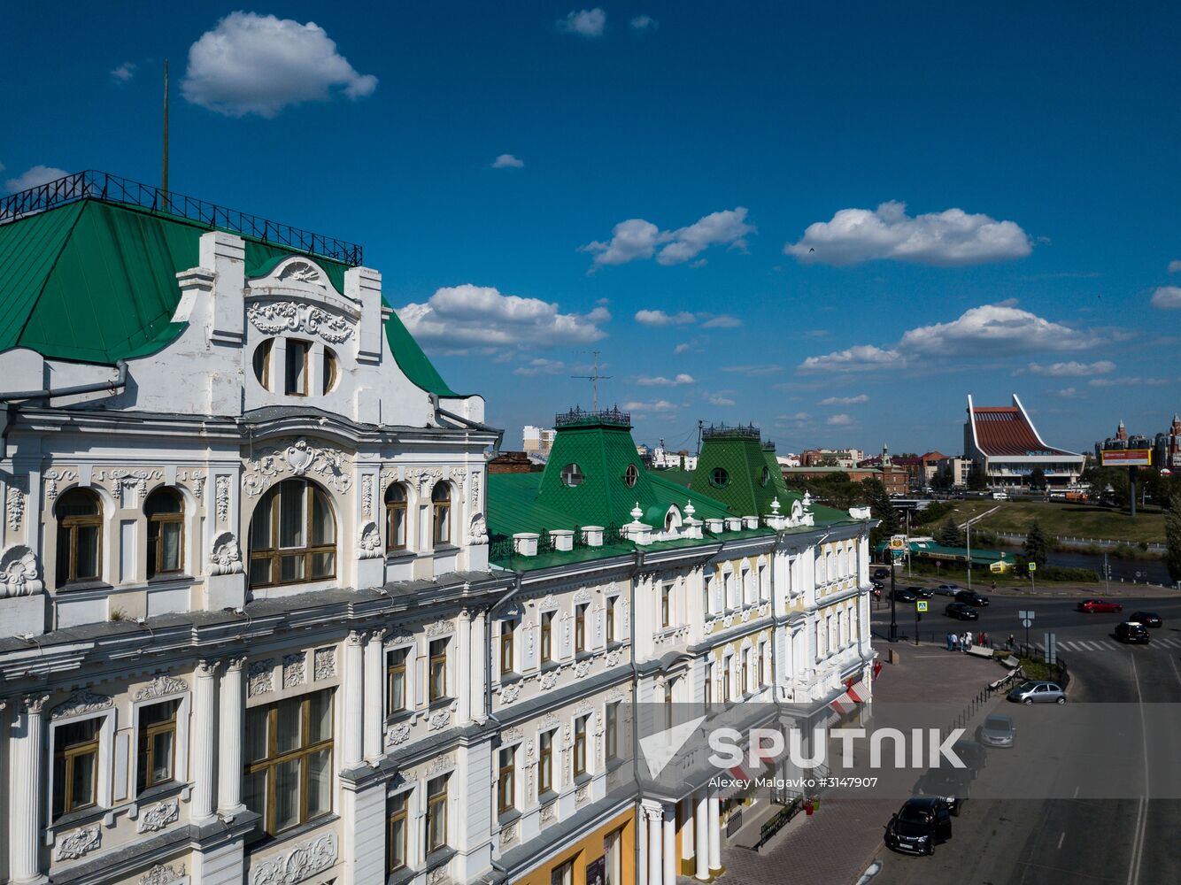 Russian cities. Omsk