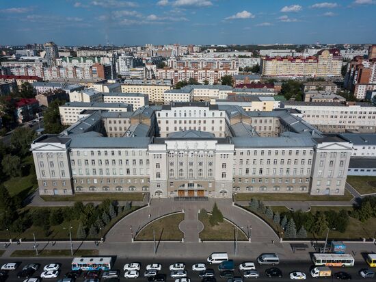 Russian cities. Omsk