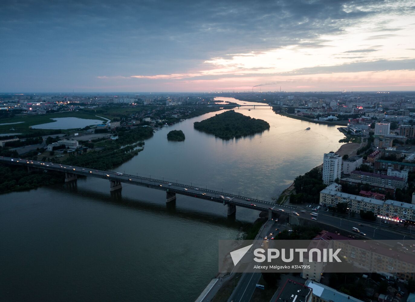 Russian cities. Omsk