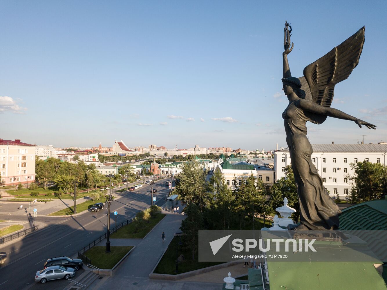 Russian cities. Omsk