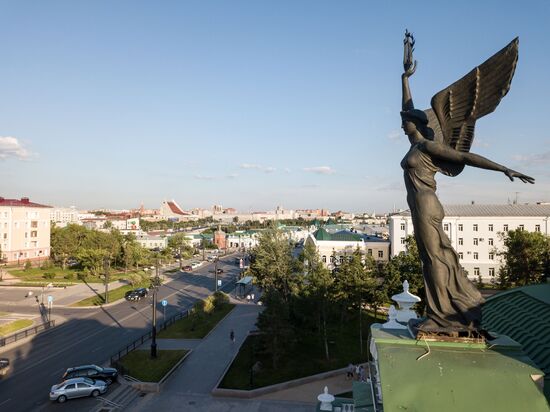 Russian cities. Omsk