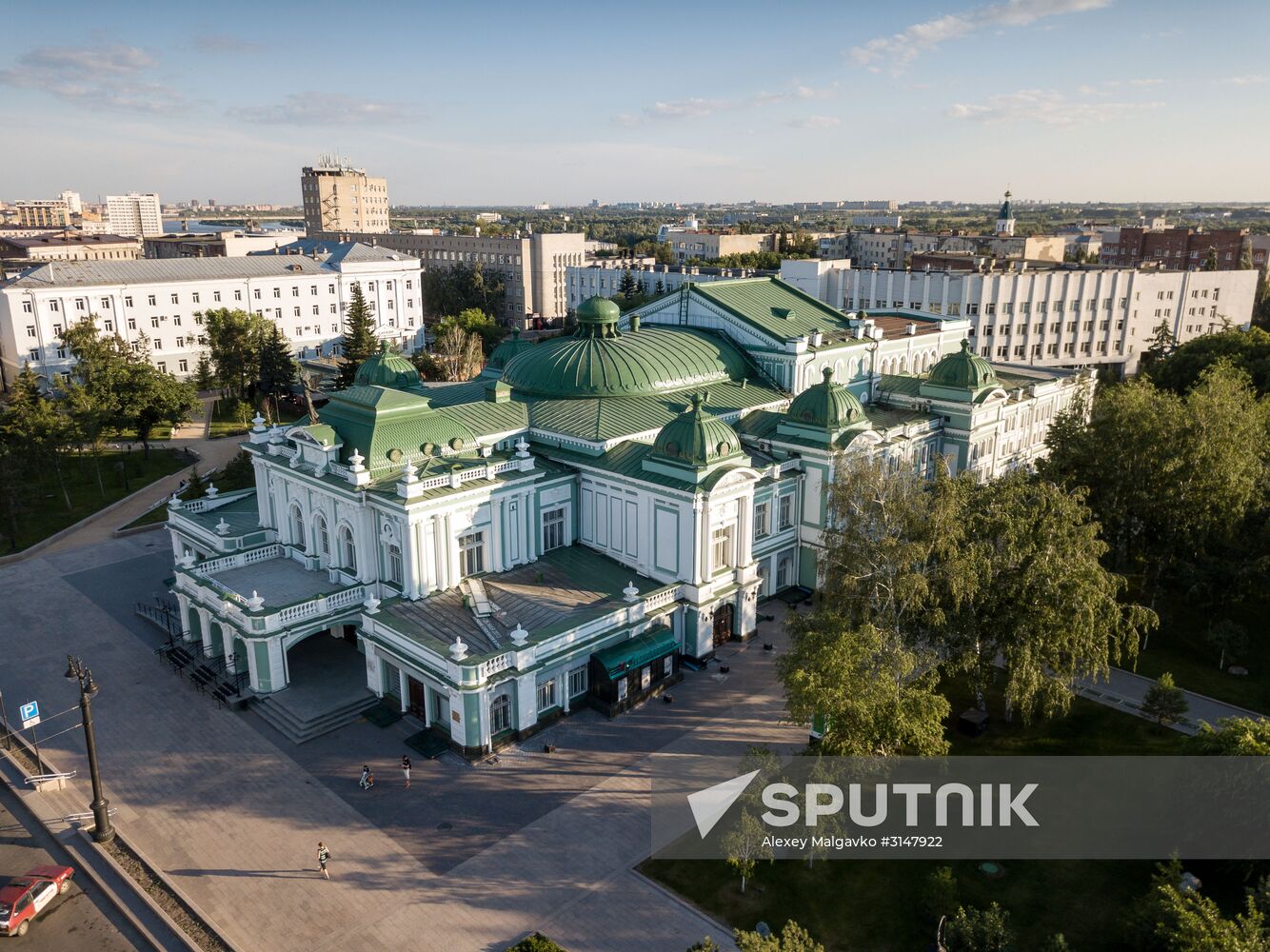 Russian cities. Omsk