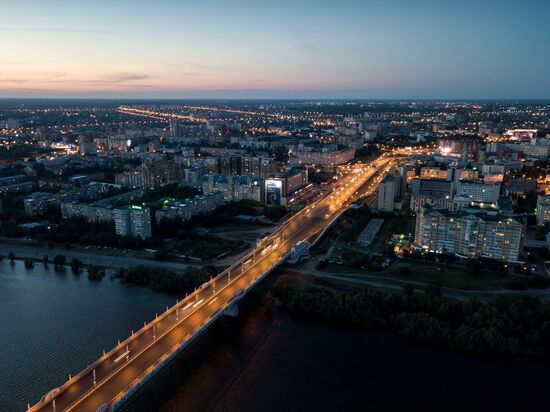 Russian cities. Omsk
