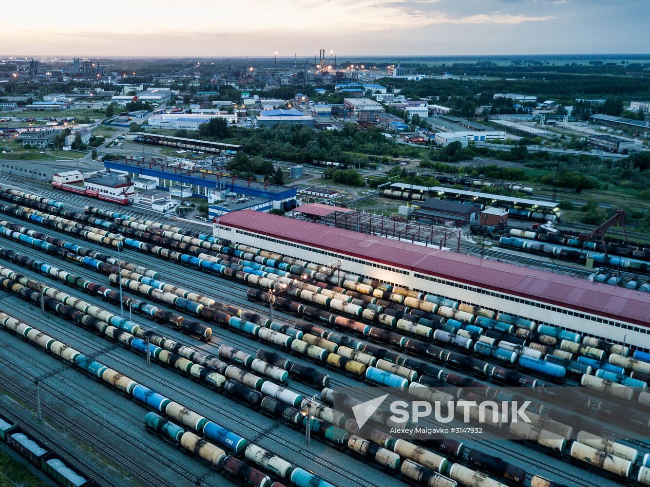 Russian cities. Omsk