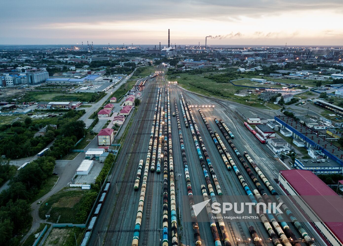 Russian cities. Omsk