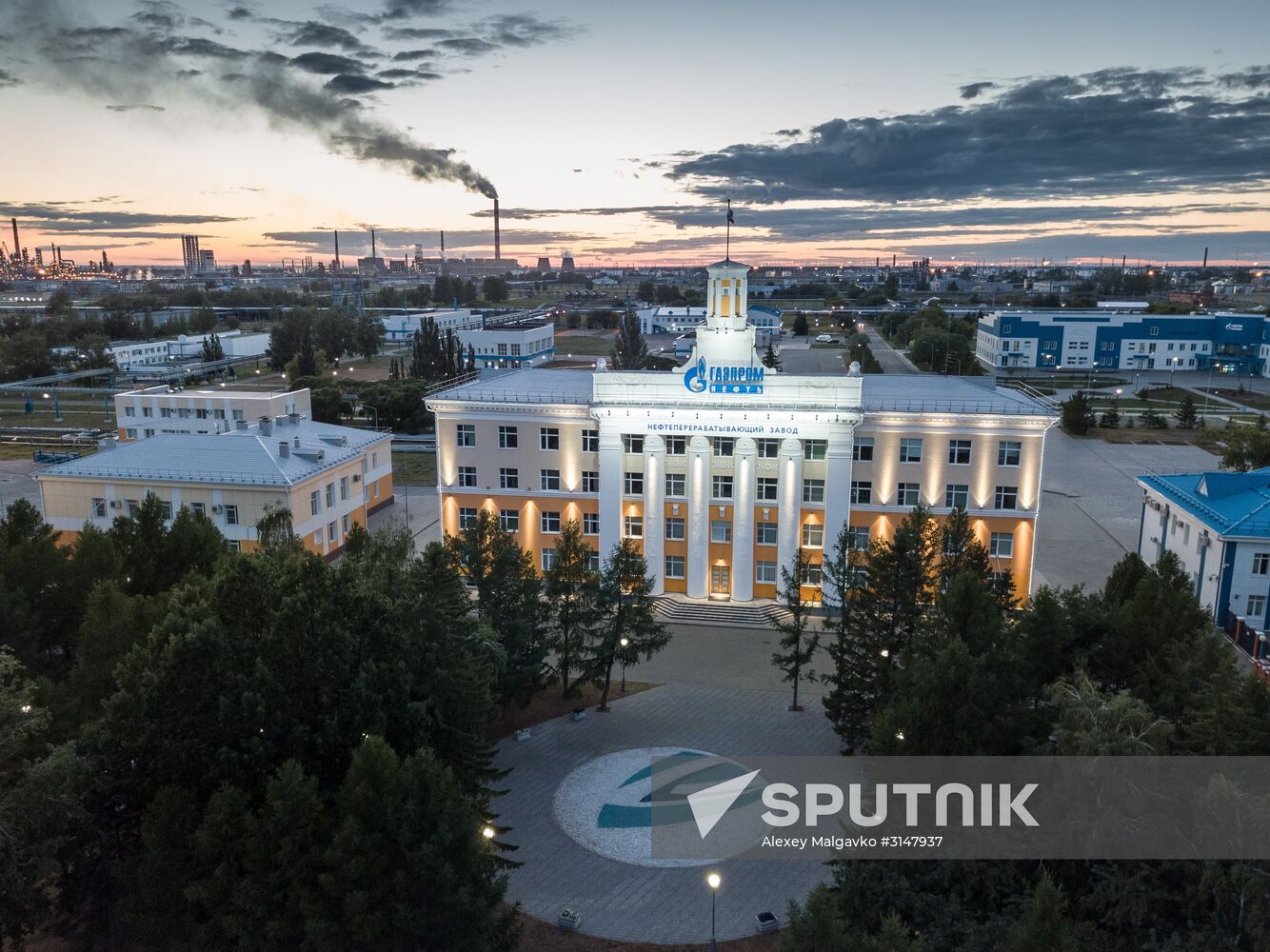 Russian cities. Omsk