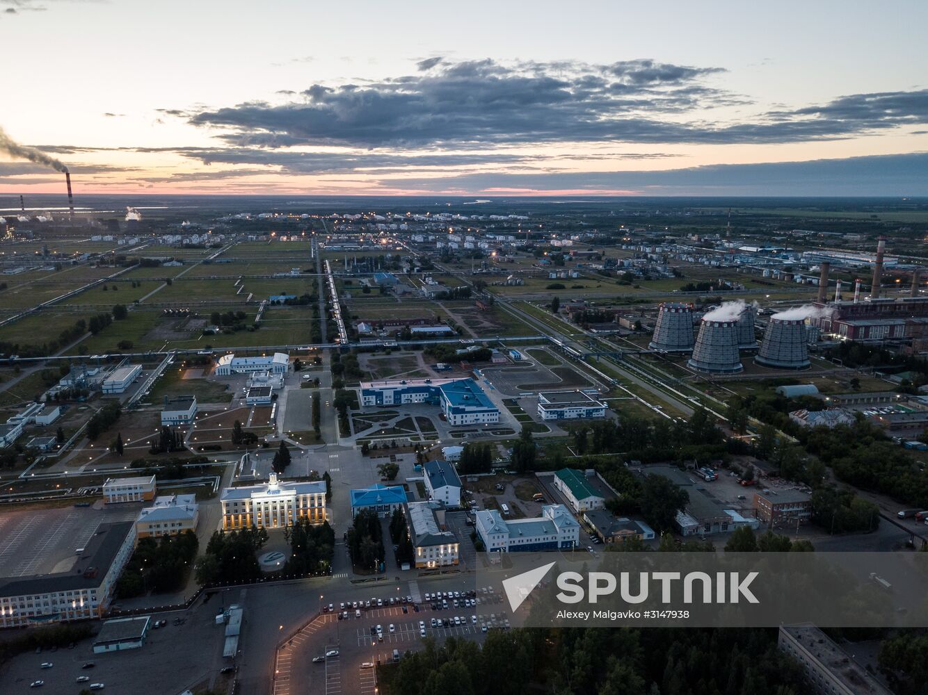 Russian cities. Omsk