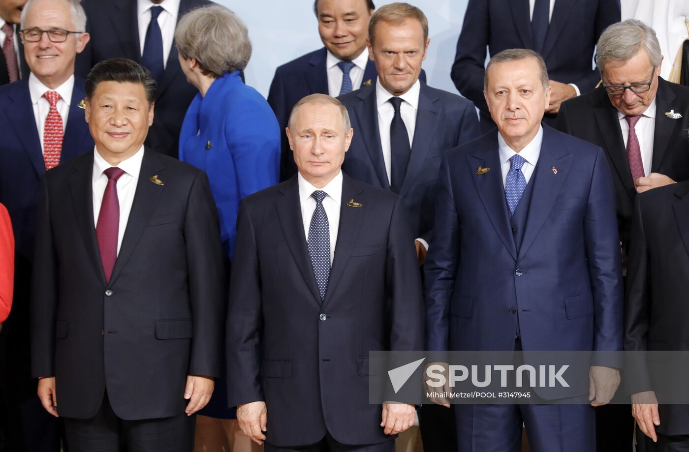 President Vladimir Putin attends G20 summit in Hamburg