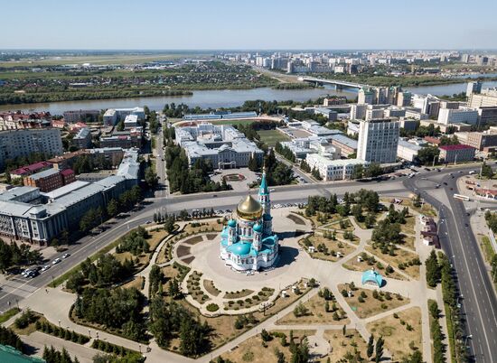 Russian cities. Omsk