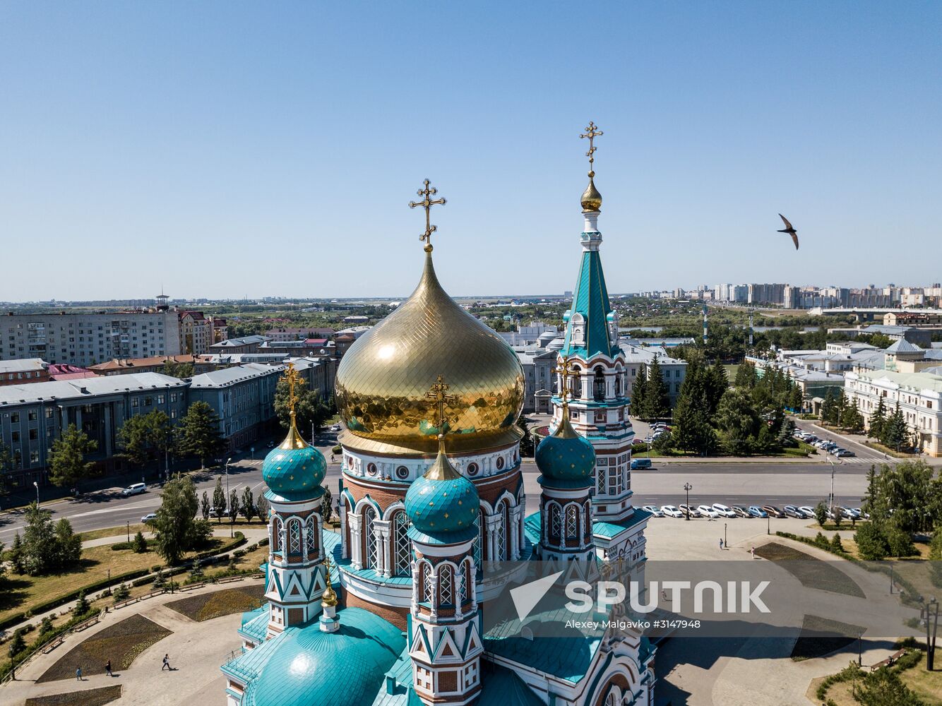 Russian cities. Omsk