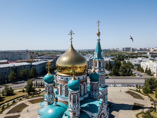 Russian cities. Omsk