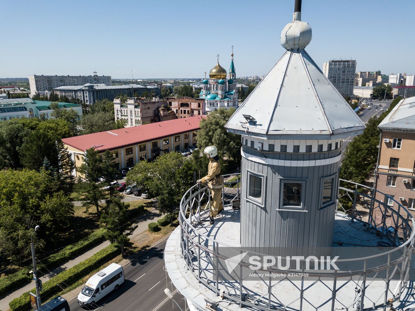Russian cities. Omsk