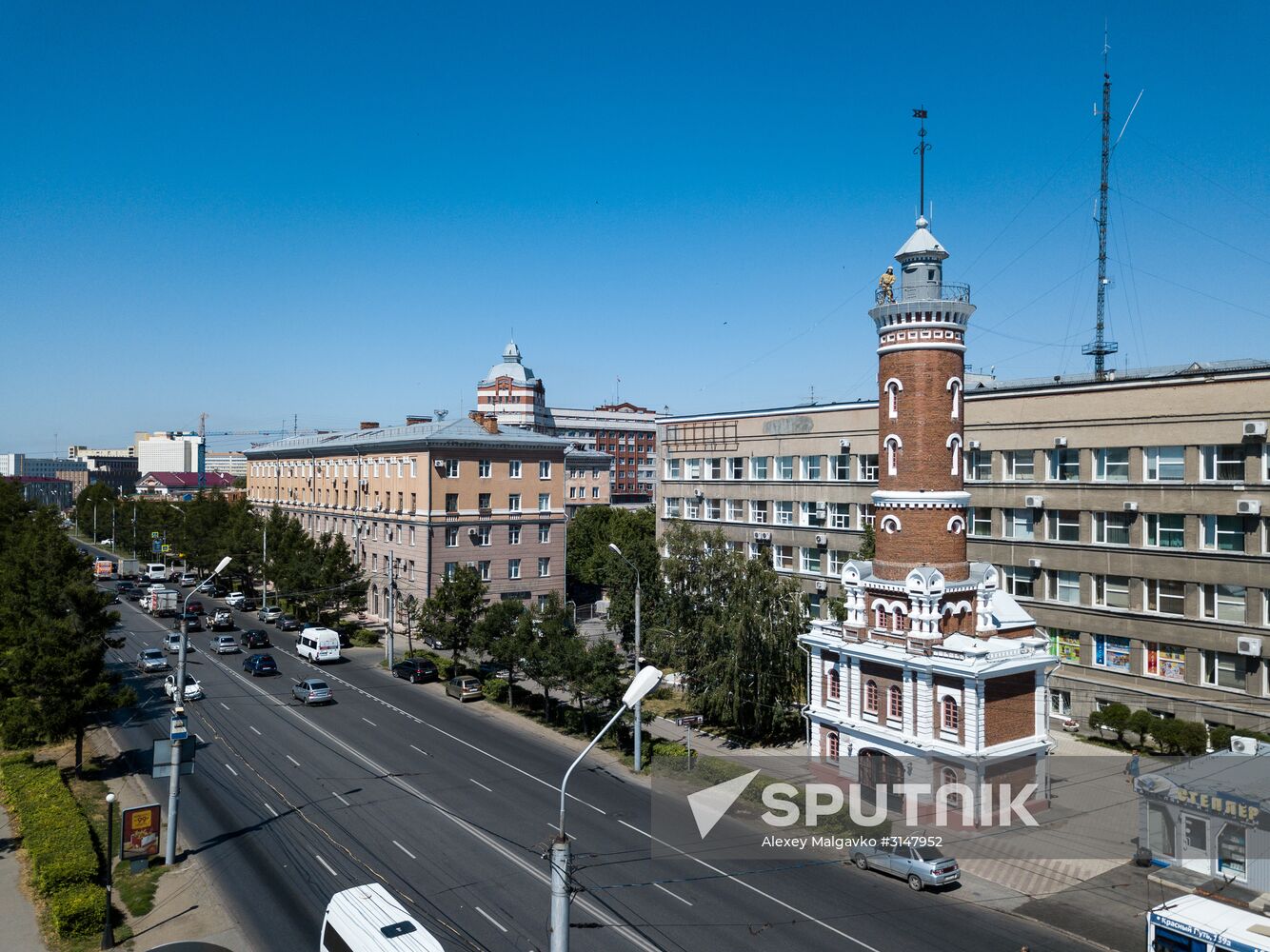 Russian cities. Omsk