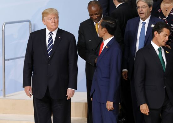 G20 summit in Hamburg