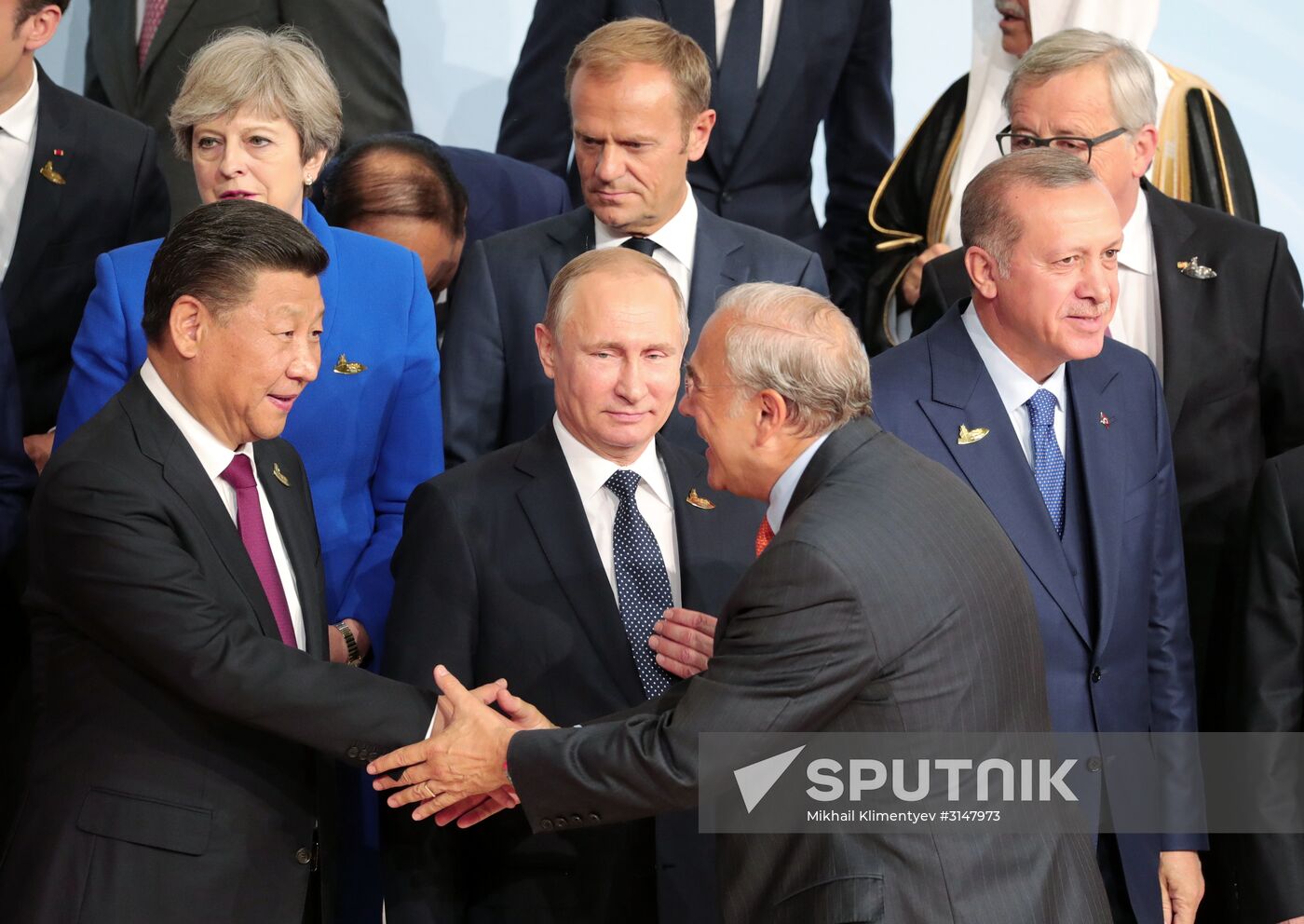 President Vladimir Putin attends G20 summit in Hamburg