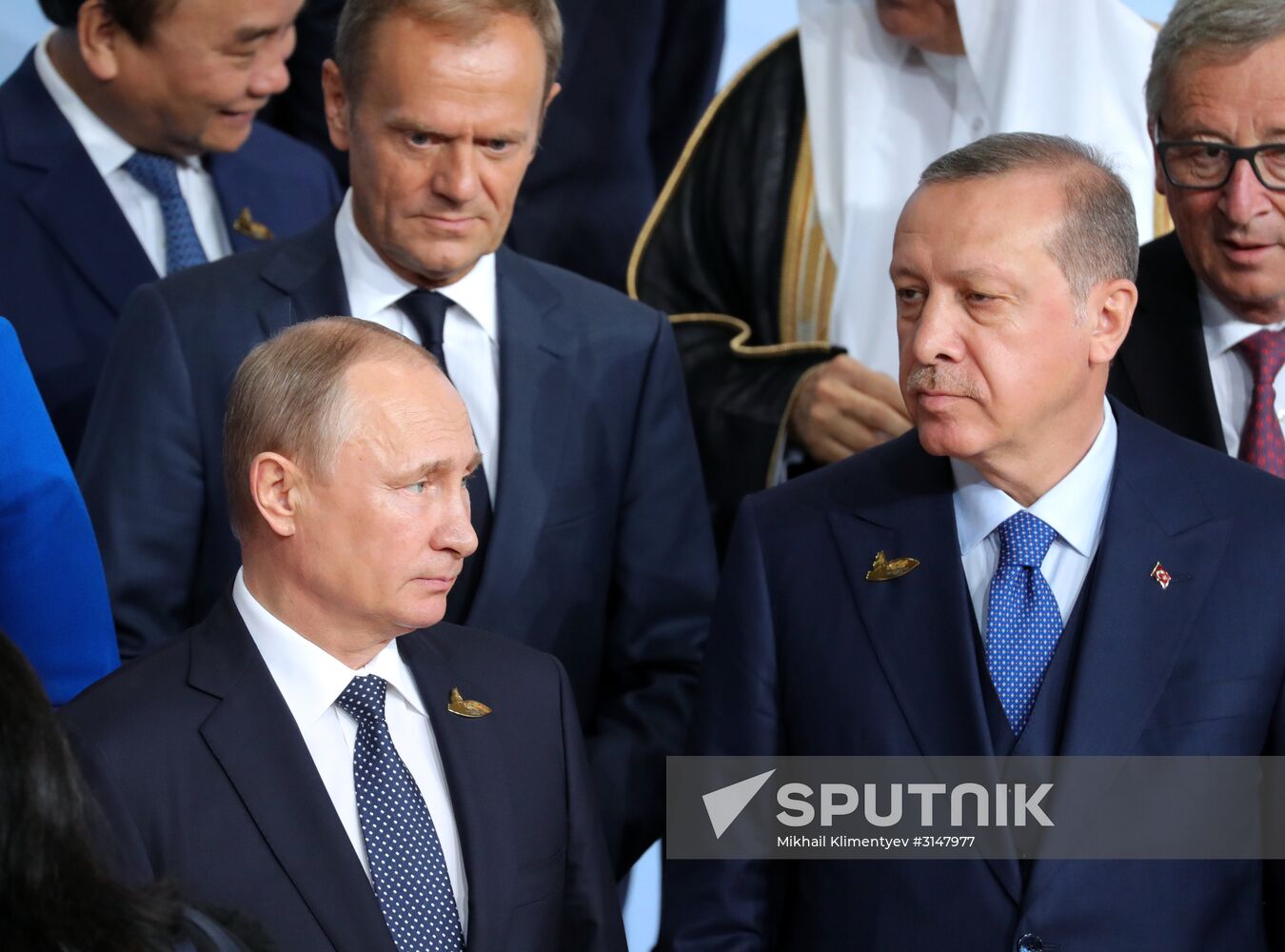 President Vladimir Putin attends G20 summit in Hamburg