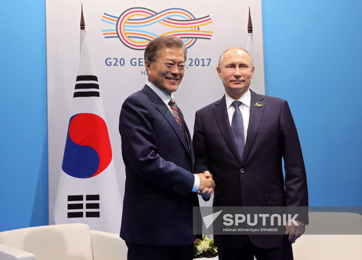 President Vladimir Putin attends G20 summit in Hamburg