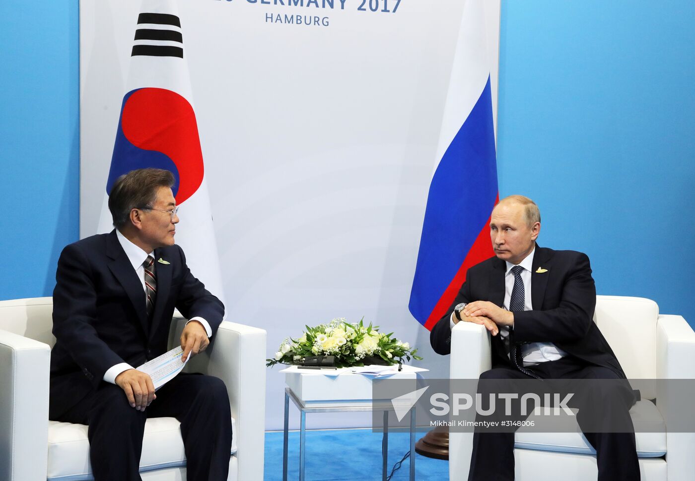 President Vladimir Putin attends G20 summit in Hamburg