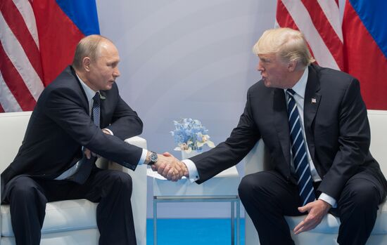 President Vladimir Putin attends G20 summit in Hamburg